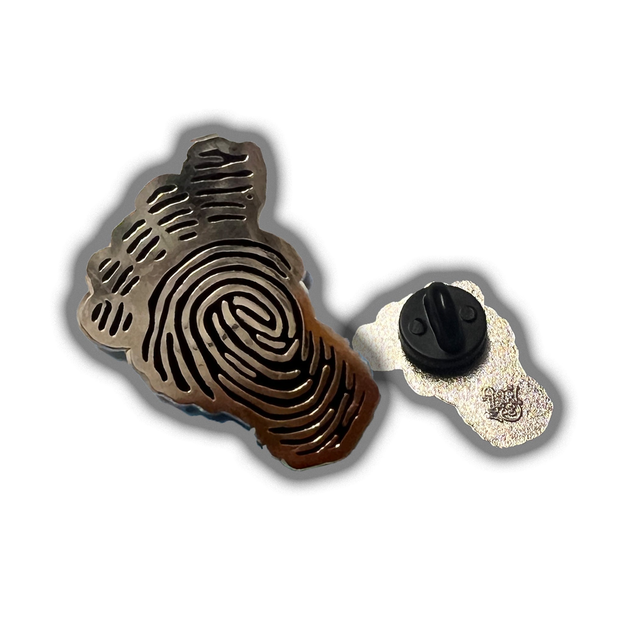 Nomad foot hard enamel pin badge