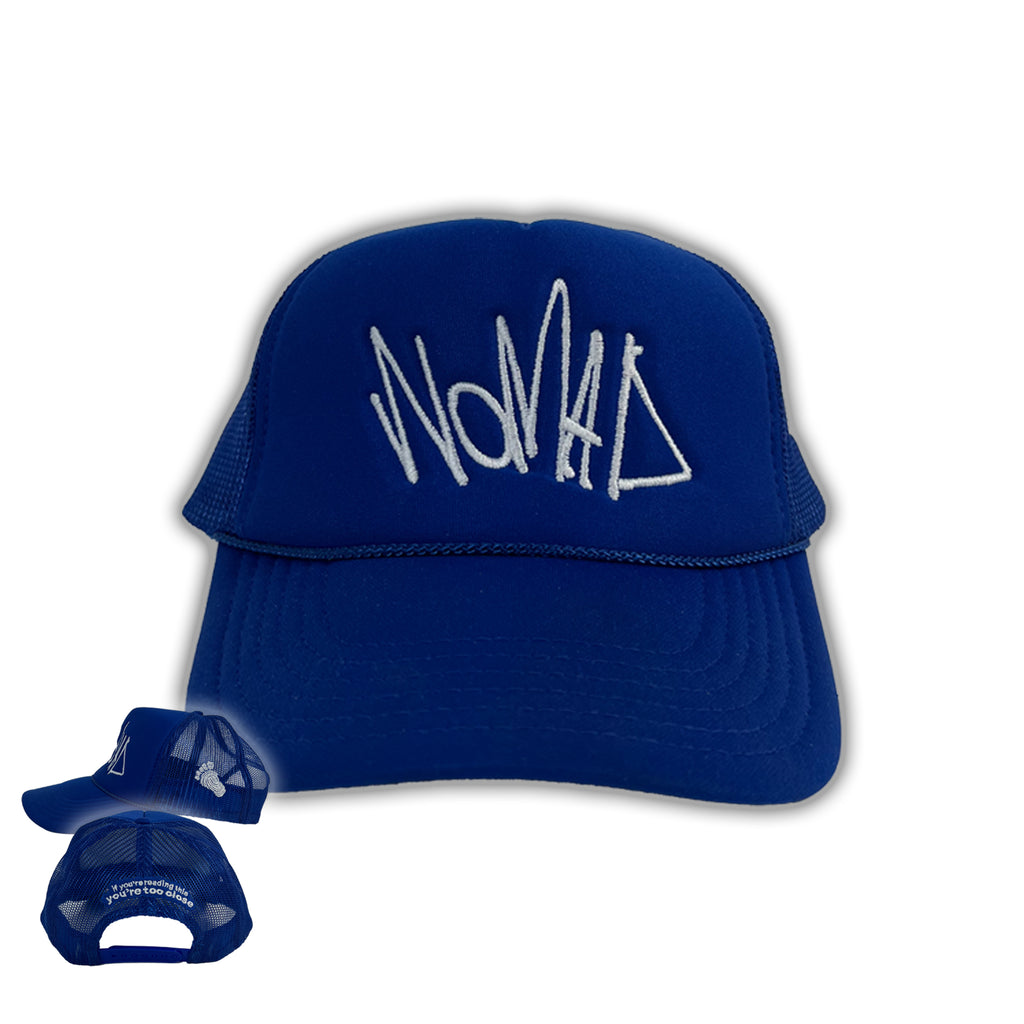 Ocean Blue Trucker Cap