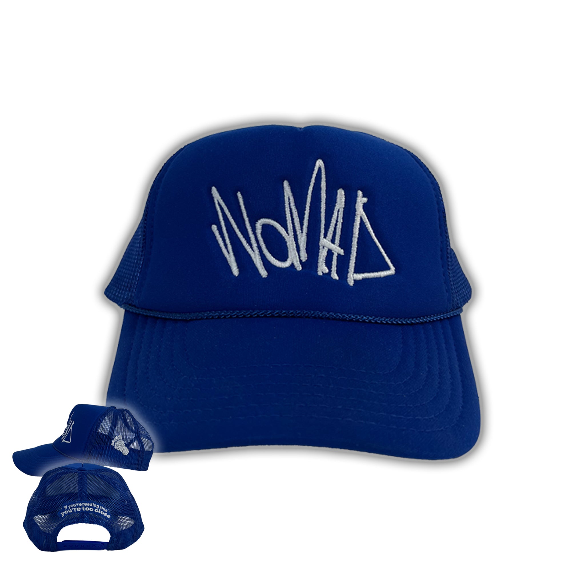 Ocean Blue Trucker Cap